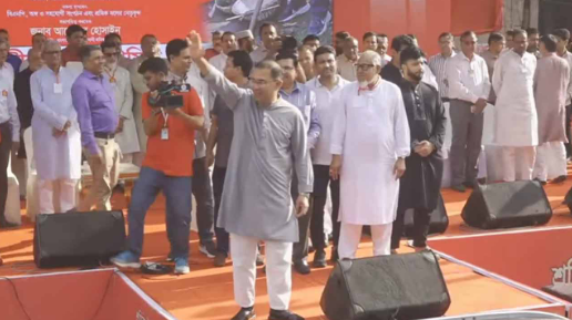 নয়াপল্টনে শ্রমিক সমাবেশে যোগ দিয়েছেন প্রধানমন্ত্রী