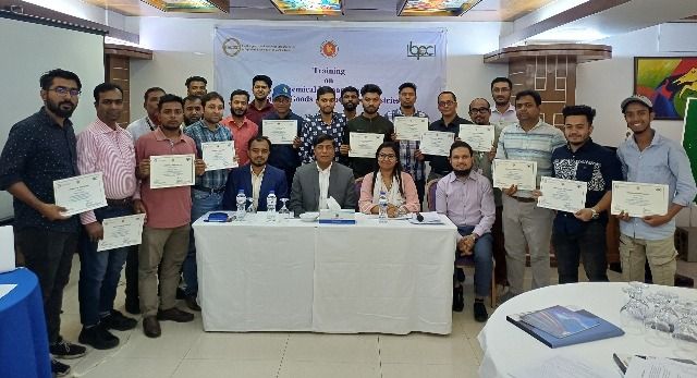 চামড়াজাত পণ্য ও জুতা শিল্পে কেমিক্যাল ব্যবস্থাপনা বিষয়ক প্রশিক্ষণ