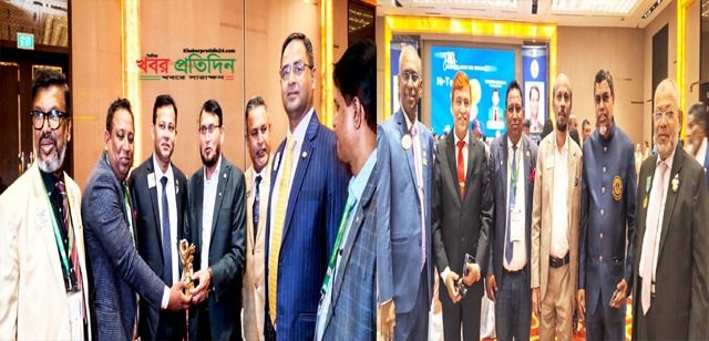 সমাজসেবায় বিশেষ অবদান: লায়ন্স কনভেনশনে এওয়ার্ড পেলেন সৈয়দ সাজ্জাদ মোরশেদ সোহান