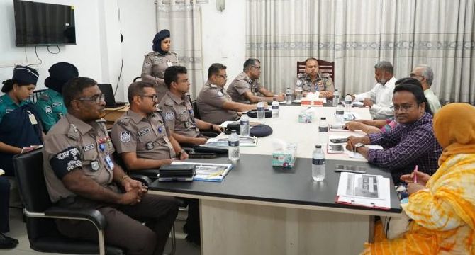 খুলনা মেট্রোপলিটন পুলিশের ভিকটিম সাপোর্ট সেন্টারের স্টিয়ারিং কমিটির ত্রৈমাসিক সভা অনুষ্ঠিত