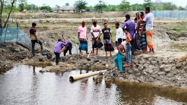 কালিগঞ্জের মহেশ্বরপুর খাল উন্মুক্ত; স্বস্তিতে ১০ গ্রামের মানুষ