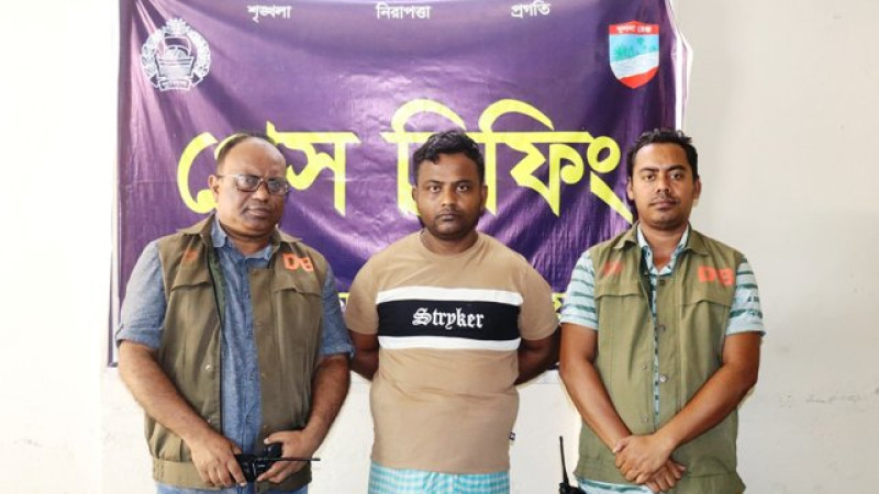 আন্তঃজেলা ডাকাত সদস্য যশোরের মুন্না হাসান আটক