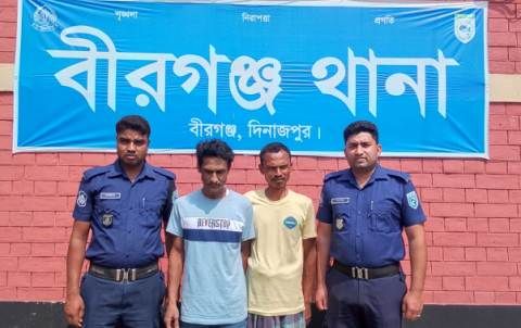বীরগঞ্জে সাওতাল আদিবাসীদের মন্দির ও কালী প্রতিমা ভাংচুর এবং তির বৃদ্ধের ঘটনায় গ্রেফতার- ২