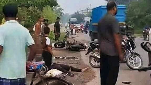 যশোরে দুই মোটরসাইকেলের মুখোমুখি সংঘর্ষে পুলিশ সদস্য নিহত