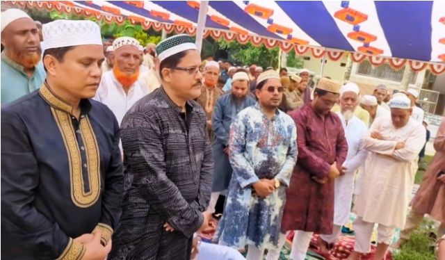 মাগুরা জেলার চার উপজেলায় ৭২৬ টিকে ঈদের জামাত অনুষ্ঠিত