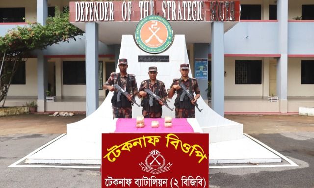 টেকনাফে বিজিবির অভিযানে ৫০ হাজার পিস ইয়াবা ট্যাবলেট জব্দ