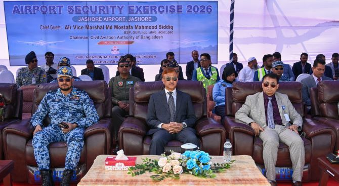 যশোর বিমানবন্দরে এয়ারপোর্ট সিকিউরিটি এক্সারসাইজ ২০২৬ অনুষ্ঠিত