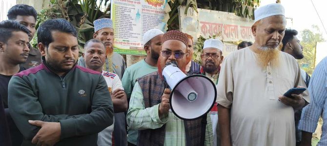 আমরা নির্বাচিত হলে আপনাদের সকল সমস্যা ও ভাগ্য উন্নয়নের কথা তুলে ধরবো: জামায়াতে প্রার্থী আল রাজী