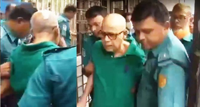 হাজতখানার টয়লেটে পড়ে রক্তাক্ত কামরুল ইসলাম