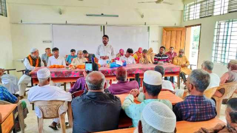 মাগুরার শ্রীপুরে বরিশাট পূর্বপাড়া দাখিল মাদ্রাসার নব গঠিত কমিটির সংবর্ধনা ও পরিচিত সভা অনুষ্ঠিত