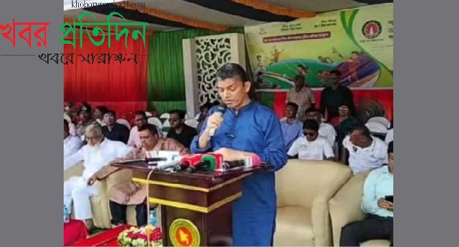 নতুন কুঁড়ি স্পোর্টসের আঞ্চলিক পর্যায়ের উদ্বোধন করলেন হুইপ রকিবুল ইসলাম বকুল
