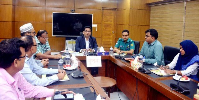 টাইফয়েড টিকাদান ক্যাম্পেইন সফলভাবে বাস্তবায়নের লক্ষ্যে সমন্বয় সভা অনুষ্ঠিত হয়েছে