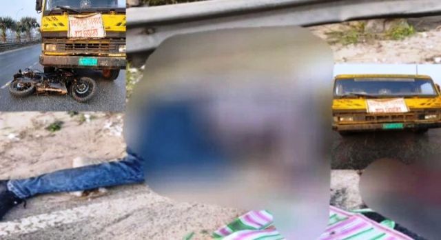 খুলনার লবনচরা রুপসা ব্রীজের পশ্চিম পাড়ে ঢালে ট্রাক ও মোটরসাইকেলের সংঘর্ষে ১ জন নিহত