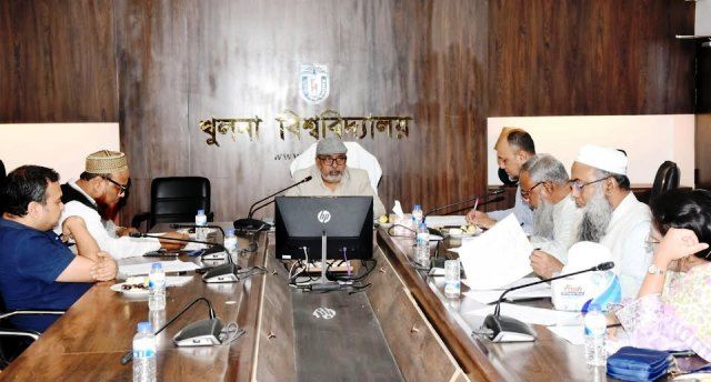 খুলনা বিশ্ববিদ্যালয়েতে ভাইস-চ্যান্সেলর অ্যাওয়ার্ড প্রদান কমিটির সভা অনুষ্ঠিত হয়েছে