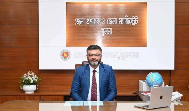 খুলনার নতুন জেলা প্রশাসক হিসেবে যোগদান করলেন আ.স.ম জামশেদ খন্দকার