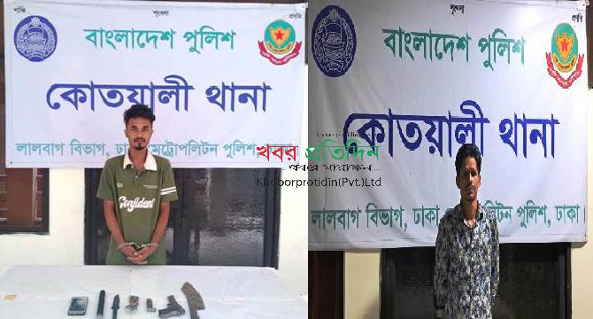 স্যার সলিমুল্লাহ মেডিকেল কলেজ ও হাসপাতালের সামনে খুনের ঘটনায় অস্ত্রসহ চারজন গ্রেফতার