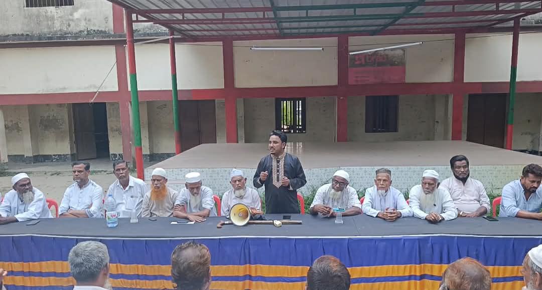 শিবপুর গ্রামে মাদক, জুয়া, চুরি ও সকল প্রকার অনৈতিক কর্মকান্ড, মুক্তি করার  লক্ষে  জনসচেতনতামূলক মত বিনিময় সভা
