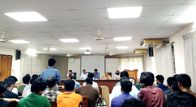 নিটারে পরিচালকের সাথে শিক্ষার্থীদের নানা সমস্যা-সংকটের বিষয়ে মতবিনিময় সভা অনুষ্ঠিত