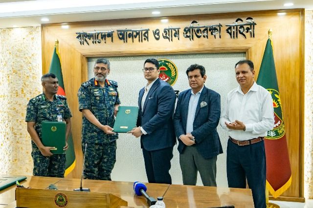সমন্বিত নিরাপত্তা জোরদারে আনসার ও  বিসিবির  চুক্তি স্বাক্ষর