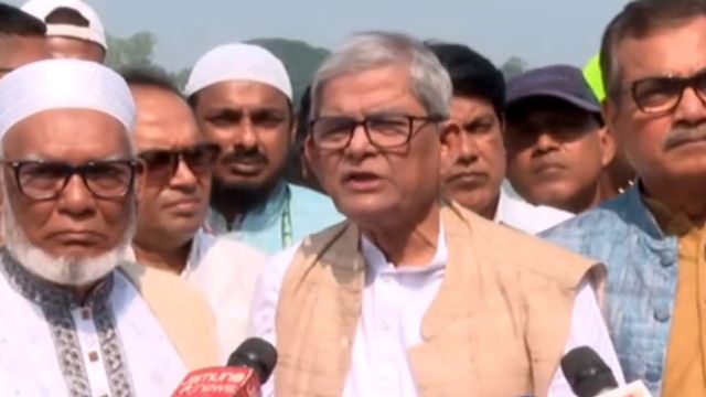 বাংলাদেশের ওপর দাদাগিরি বন্ধ করে ভারতকে বন্ধুসুলভ আচরণের আহ্বান মির্জা ফখরুলের