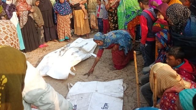 নাটোরে অগ্নিকাণ্ডে মা-মেয়ের মৃত্যু