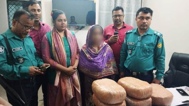 গাঁজাসহ নারী মাদক কারবারি নয়ন তারা গ্রেফতার