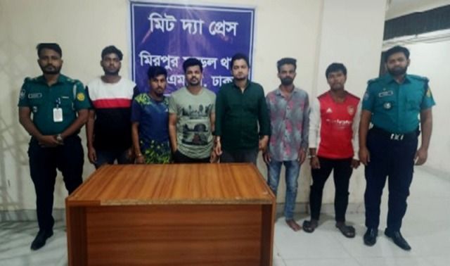 কার্যক্রম নিষিদ্ধ আওয়ামী লীগ ও এর অঙ্গসংগঠনের ছয় নেতাকর্মী গ্রেফতার