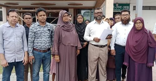 মেহেরপুরে প্রতিবন্ধীবিদ্যালয়গুলোরস্বীকৃতি ওএমপিওভুক্তিরদাবিতে স্মারকলিপিপ্রদান