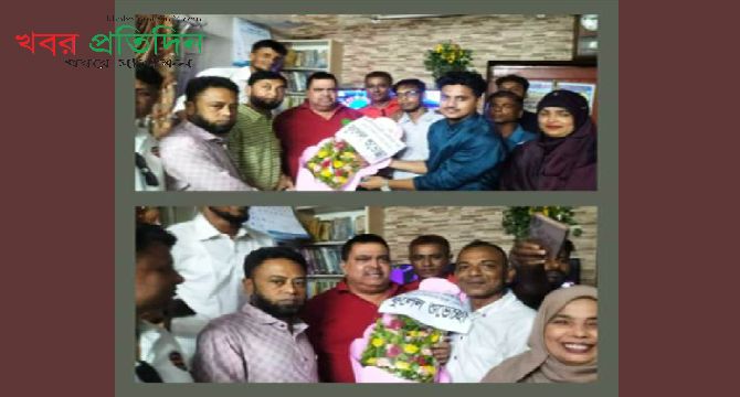 খুলনায় মহানগর বিএনপি সভাপতির সাথে জেলা 'সাইবার দল' নেতৃবৃন্দের সৌজন্য সাক্ষাৎ