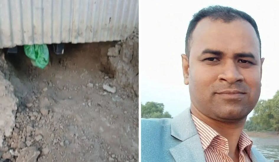 কয়রায় সিঁধ কেটে ঘরে ঢুকে ওষুধ ব্যবসায়ীকে কুপিয়ে হত্যা, স্ত্রী আহত