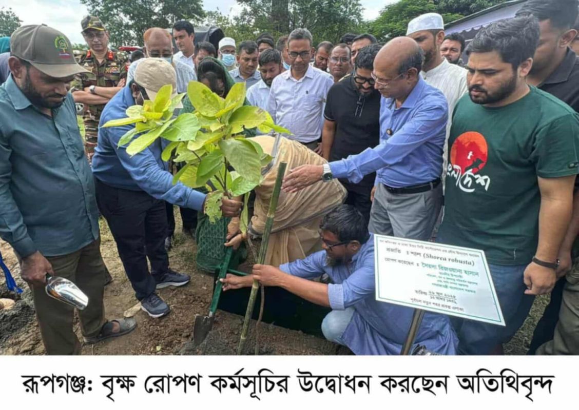 উন্মুক্ত স্থানে বৃক্ষরোপণ করে একটি সবুজায়িত নগরী গড়ে তুলতে হবে- সৈয়দা রিজওয়ানা