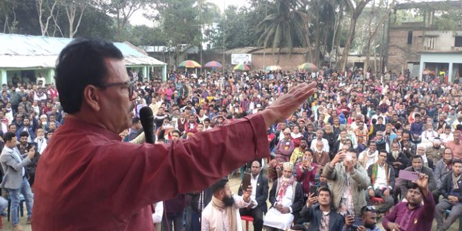 কলারোয়ায় জনসভায় হাবিবুল ইসলাম হাবিব, সেতু ও শিক্ষা অবকাঠামোর আশ্বাস
