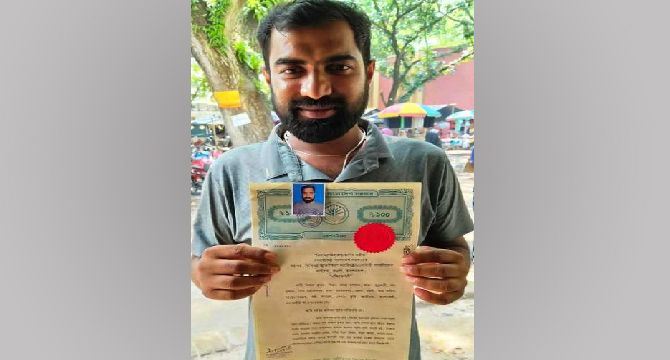 নওগাঁয় হিন্দু যুবকের ইসলাম ধর্ম গ্রহণ
