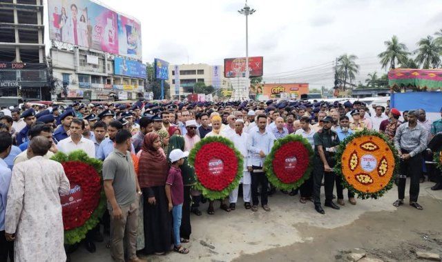 খুলনা নগরীরতে যথাযোগ্য মর্যাদায় জুলাই গণঅভ্যুত্থান দিবস পালিত হয়েছে