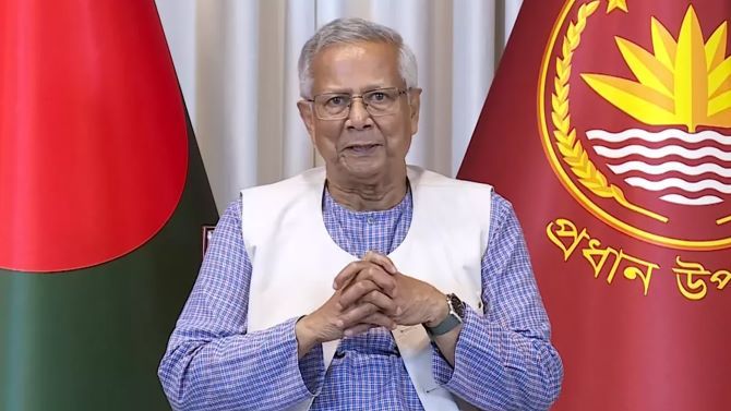 গণভোটে ‘হ্যাঁ’ ভোট দেওয়ার আহ্বান প্রধান উপদেষ্টার