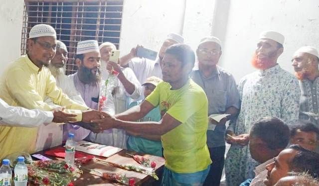 সৈয়দপুরে জামায়াতে ইসলামীতে যোগ দিলেন ১১ জন সনাতন ধর্মাবলম্বী