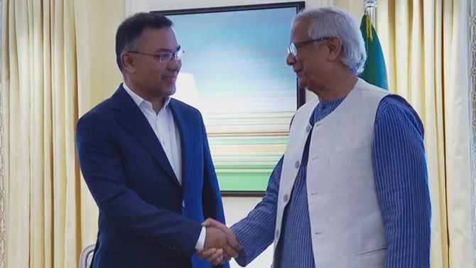 বিকেলে প্রধান উপদেষ্টার সঙ্গে তারেক রহমানের বৈঠক