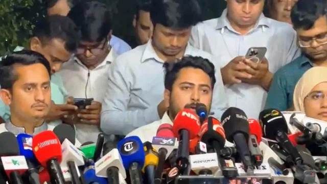 সাংবিধানিক আদেশ পেলে জুলাই সনদে স্বাক্ষর করবে এনসিপি: নাহিদ ইসলাম