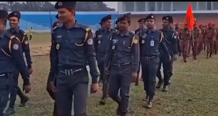 ১৬ই ডিসেম্বর উপলক্ষে জনগণের নিরাপত্তার জন্য আইনশৃঙ্খলা বাহিনীর বিশেষ ট্রেনিং