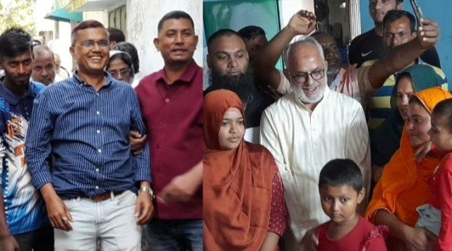 খুলনা জাতীয়তাবাদী দল বিএনপির প্রার্থী জনাব নজরুল ইসলাম মঞ্জু সৌজন্য সাক্ষাৎ করেন