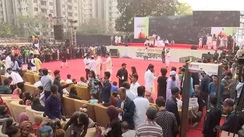 ছাত্রদের নতুন দলের আত্মপ্রকাশ অনুষ্ঠান শুরু