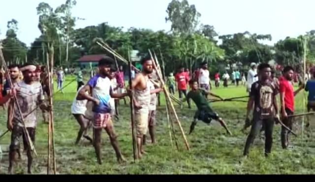 নাসিরনগরে দুই গোষ্ঠীর সংঘর্ষে আহত শতাধিক