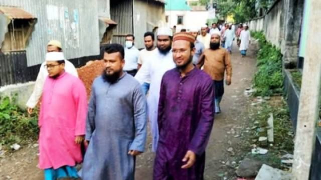 আশুলিয়ার শিমুলিয়ার জনগণের কষ্ট লাঘবে কাজ করছে ইউপি চেয়ারম্যান প্রার্থী মো.মনিরুজ্জামান মনির
