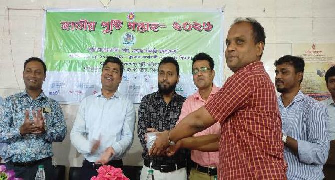 তালায় জাতীয় পুষ্টি সপ্তাহের সমাপনি ও পুরষ্কার বিতরণ অনুষ্ঠিত