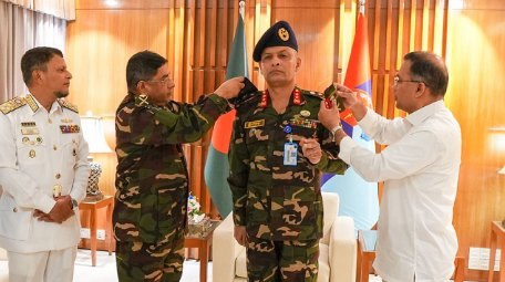 সশস্ত্র বাহিনী বিভাগের নতুন প্রিন্সিপাল স্টাফ অফিসারের দায়িত্বভার গ্রহণ