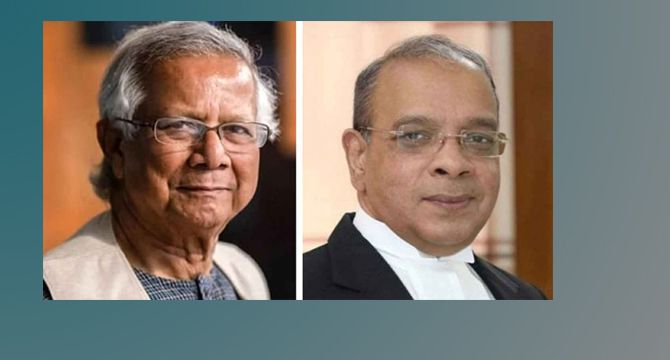 প্রধান উপদেষ্টার সঙ্গে বৈঠক করলেন প্রধান বিচারপতি