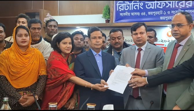 জয়পুরহাট - ২ আসনে বিএনপি কেন্দ্রীয় নির্বাহী কমিটির সদস্য মোস্তফার মনোনয়ন প্রত্যাহার