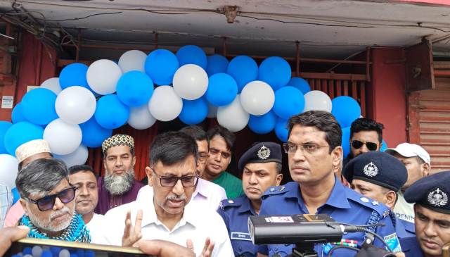 ঢাকা জেলার আশুলিয়ায় "জামগড়া পুলিশ ক্যাম্পের" শুভ উদ্বোধন