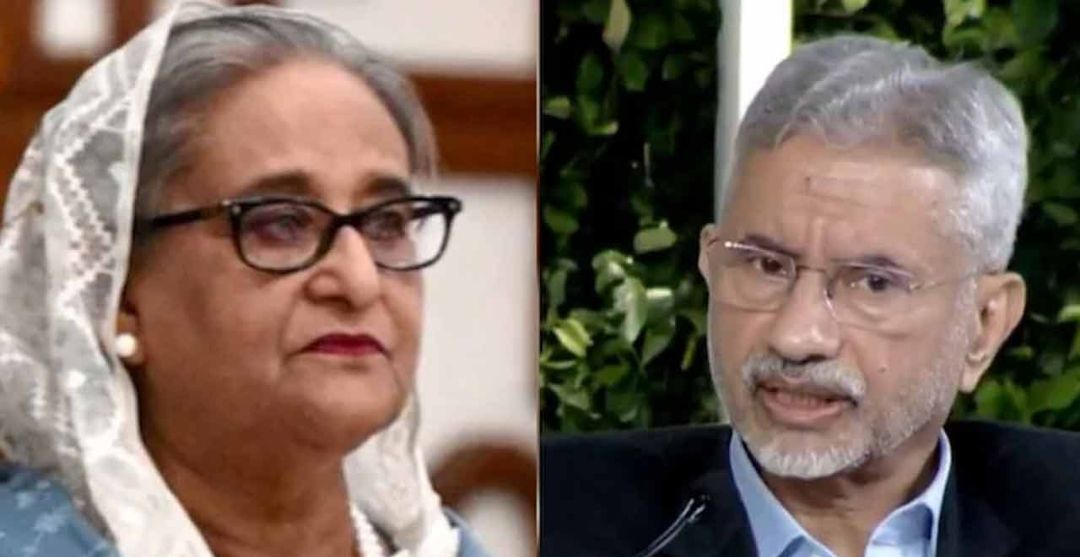 শেখ হাসিনা ভারতে থাকবেন কিনা তাকেই সিদ্ধান্ত নিতে হবে: জয়শঙ্কর