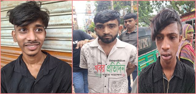 রাজধানীর মোহাম্মদপুরে ১২ ঘন্টার মধ্যে ছিনতাইকৃত ফোনসহ তিন ছিনতাইকারীকে গ্রেফতার করেছে ডিএমপি